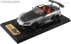 J'S RACING ONE MODEL TYPE-GT 1 18 RESIN MODEL SILVERSTONE METALLIC OMD18-S1-NH630M - Black Hawk Japan