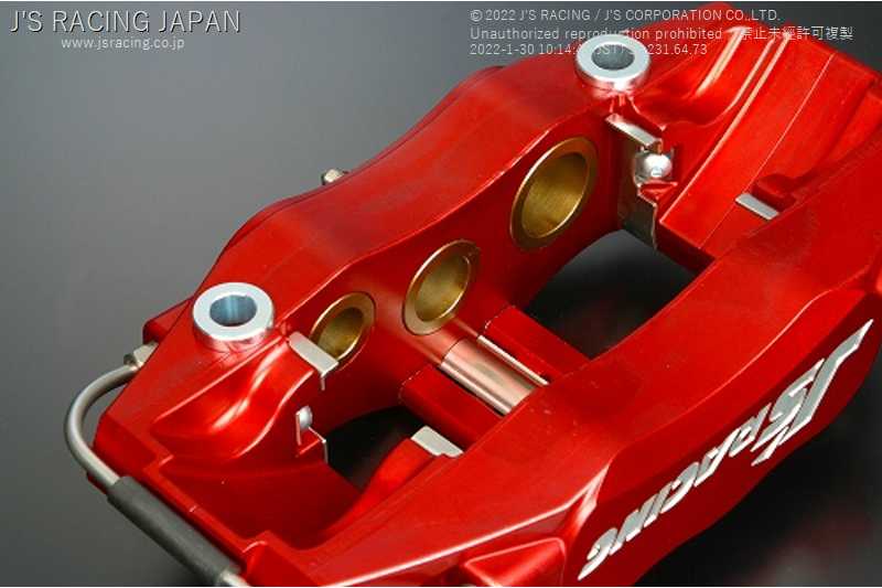 J'S RACING 6-POT CALIPER KIT FOR HONDA CIVIC EP3 K20A B6P-P3