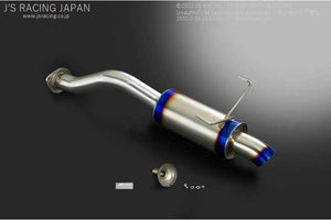 J'S RACING SUS EXHAUST PLUS REAR TAIL 60R FOR HONDA CIVIC EP3 K20A T304-P3-60R