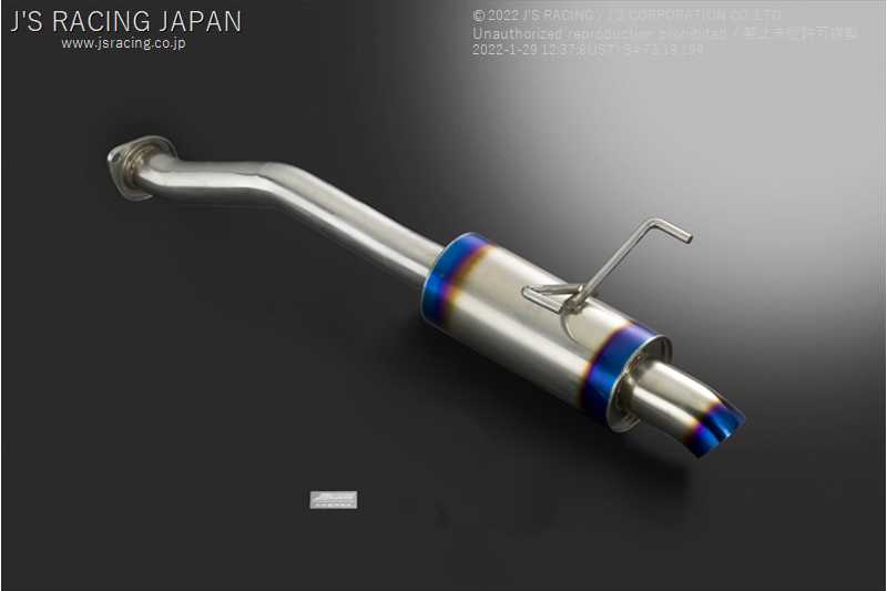 J'S RACING R304 SUS EXHAUST 60R FOR HONDA INTEGRA DC5 K20A R304-T5-60R