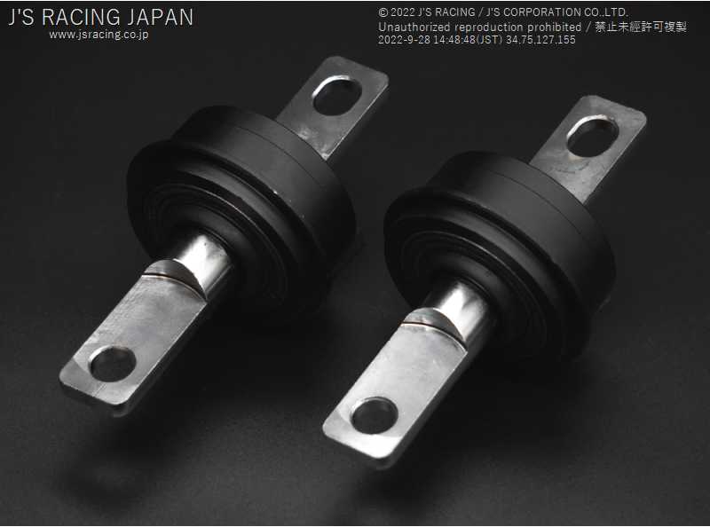 J'S RACING REAR TRAILING PILLOW BUSH FOR HONDA CIVIC FK8 RTP-K8 - Black Hawk Japan