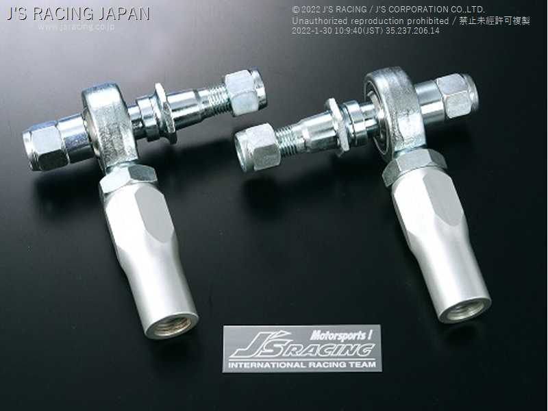 J'S RACING PILLOW TIE ROD END SET FOR HONDA S2000 AP1 2 F20C F22C PTE-S1