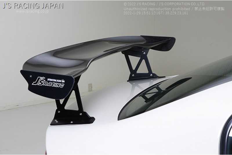 J'S RACING 3D GT-WING TYPE1 DRY CARBON 1600 FOR HONDA CIVIC FD2 K20A DGW1-D2-DJ