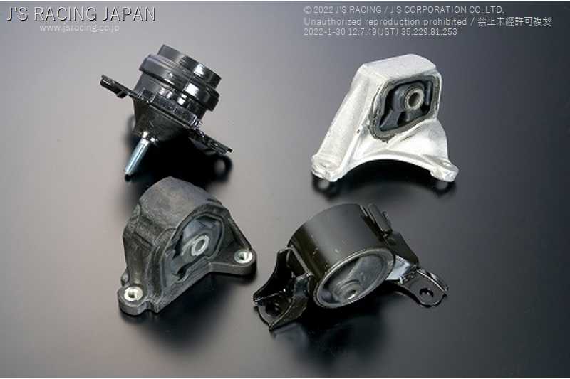 J'S RACING ENGINE TRANSMISSION MOUNT SET FOR HONDA CIVIC EP3 K20A EMS-P3