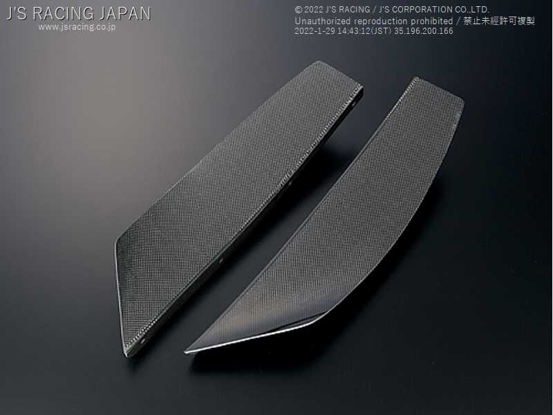 J'S RACING SINGLE CANARD FOR TYPE-GT FOR HONDA S2000 AP1 F20C GTCCN-S1