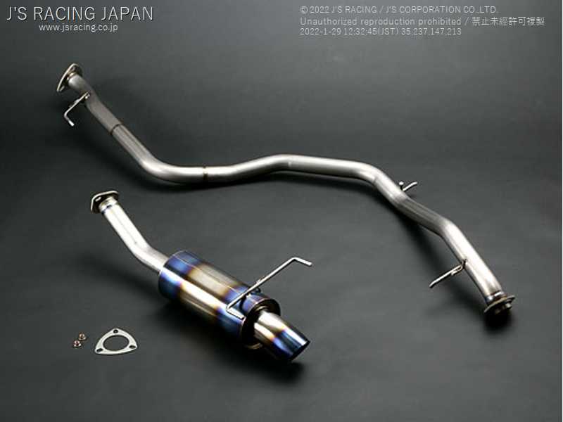 J'S RACING R304 SUS EXHAUST 50RR FOR HONDA CR-Z ZF1 LEA-MF6 R304-Z1-50RR