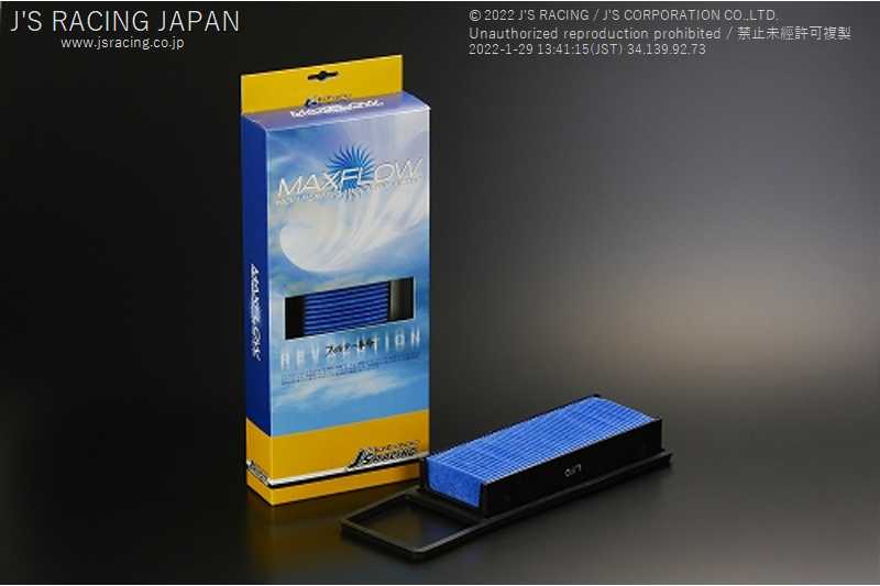 J'S RACING MAXFLOW AIR FILTER FOR HONDA FIT GD1 3 L13A L15A MAF-F1-AF100