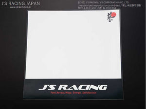 J'S RACING NUMBER BASE STICKER BLACK NBS-01-BK