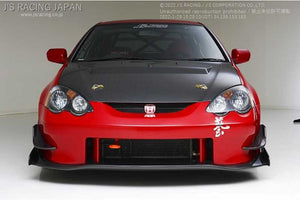 J'S RACING AERO BONNET TYPE-S FULL CARBON FOR HONDA INTEGRA DC5 K20A ABS-T5-CC - Black Hawk Japan
