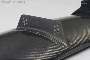 J'S RACING 3D GT-WING TYPE1 WET CARBON 1600 FOR HONDA CIVIC FD2 K20A DGW1-D2-WJ