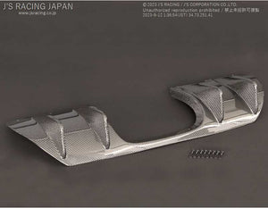 J'S RACING REAR DIFFUSER CFRP FOR HONDA CIVIC FK8 RDF-K8-C