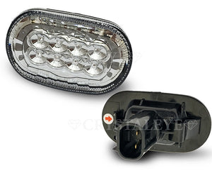 CRYSTAL EYE SEQUENTIAL TURN SIGNAL LED SIDE MARKER AMBER FOR SUZUKI JIMNY JB64 JB74 X043-AM