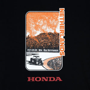 HONDA RACING 2021 NETHERLANDS VICTORY COMMEMORATIVE T-SHIRT L ZBE03FH222A02