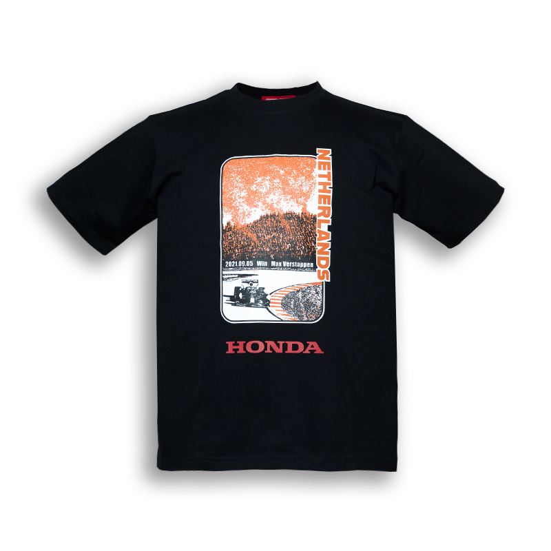 HONDA RACING 2021 NETHERLANDS VICTORY COMMEMORATIVE T-SHIRT L ZBE03FH222A02