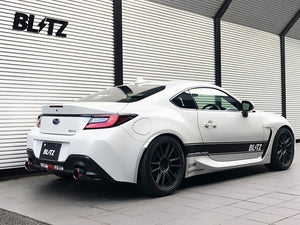 BLITZ NUR-SPEC CUSTOM EDITION STYLED EXHAUST CARBON For TOYOTA 86 ZN8 SUBARU BRZ ZD8 63199C