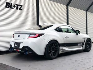 BLITZ NUR-SPEC CUSTOM EDITION STYLED EXHAUST TI For TOYOTA 86 ZN8 SUBARU BRZ ZD8 63199V