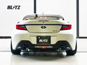 BLITZ NUR-SPEC CUSTOM EDITION STYLED EXHAUST TI For TOYOTA 86 ZN8 SUBARU BRZ ZD8 63199V