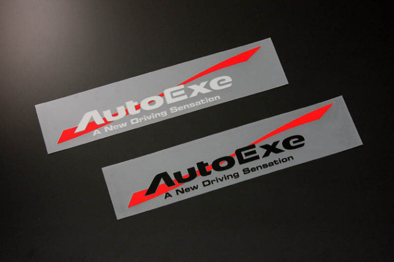 AUTOEXE WIND LOGO STICKER SILVER FOR GOODS  A10000-02