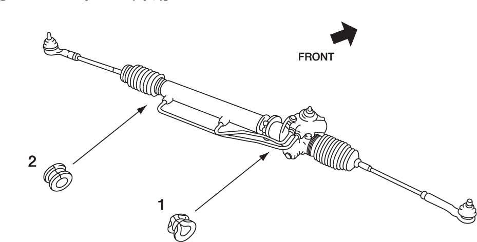 NISMO Reinforced Steering Gear Mount Bush  For Silvia180SX (R)S13 (R)PS13 All Models 54445-RS520