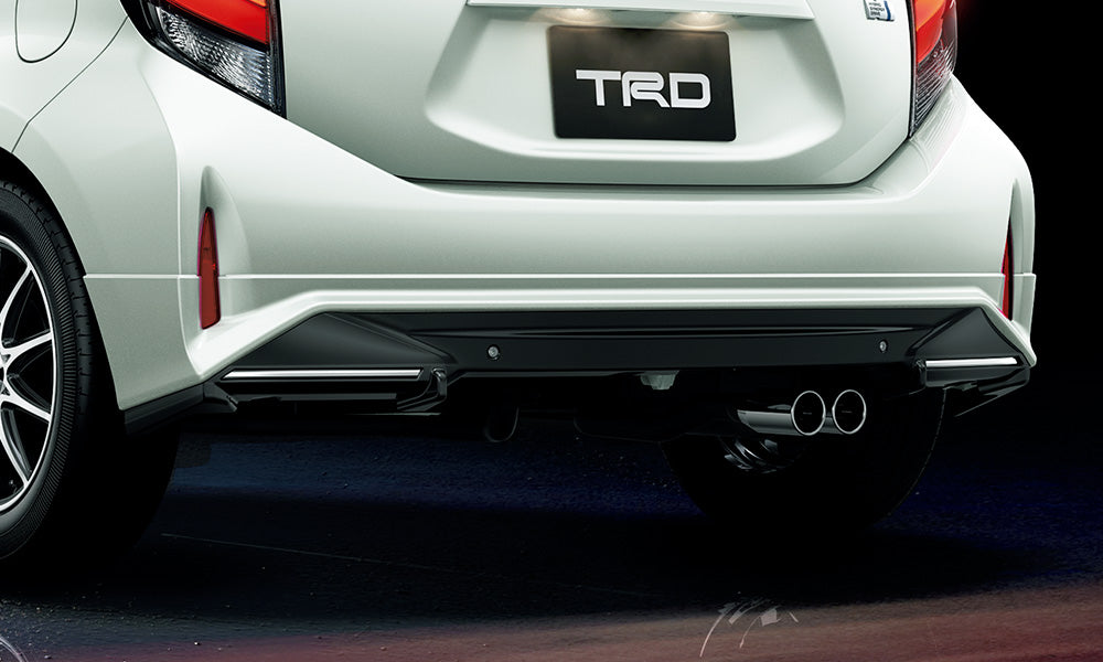TRD REAR BUMPER SPOILER UNPAINTED  For TOYOTA AQUA 1#  MS343-52002-NP
