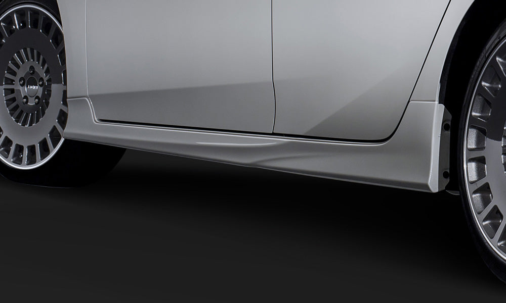 TRD SIDE SKIRTS ATTITUDE BLACK MICA (218)  For TOYOTA PRIUS 5#  MS344-47006-C0