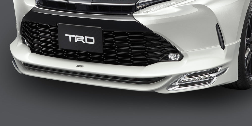 TRD FRONT SPOILER VER.1 (W LED) WHITE PEARL (070)  For HARRIER 6#  MS341-48008-A0