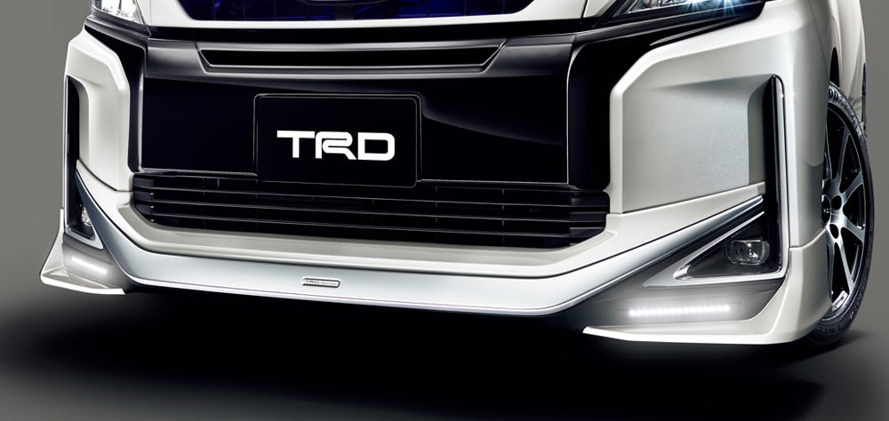 TRD FRONT SPOILER (WITH LED) UNPAINTED  For VOXY 8# V X  MS341-28045-NP