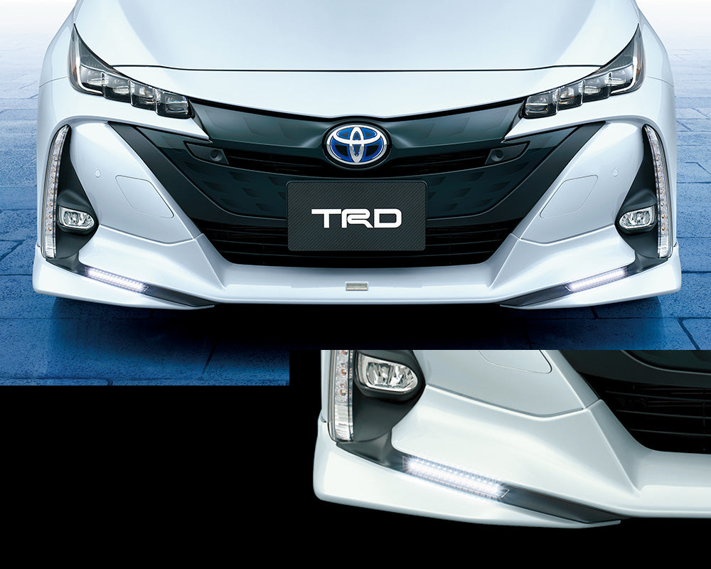 TRD FRONT SPOILER (W LED) WHITE PEARL (070)  For PRIUS PHV 5#  MS341-47015-A1
