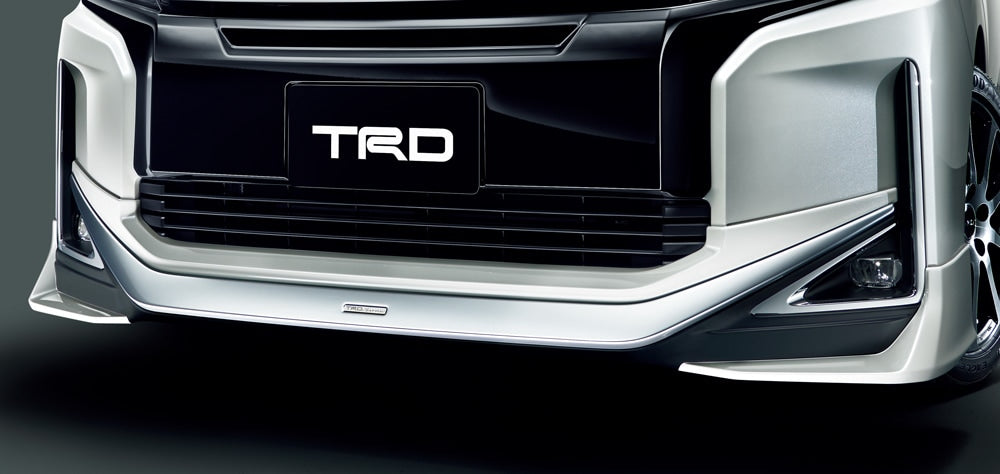 TRD FRONT SPOILER (NO LED) LIGHTNING BLACK (224)  For VOXY 8# V X  MS341-28046-C3