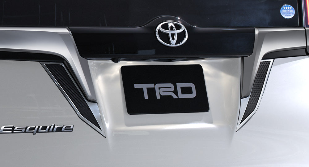 TRD REAR LICENSE GARNISH  For ESQUIRE 8#  MS316-28004
