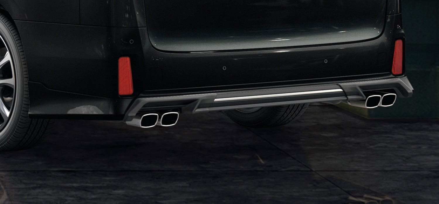 TRD HIGH RESPONSE MUFFLER  For Alphard 3# Aero  MS153-58009