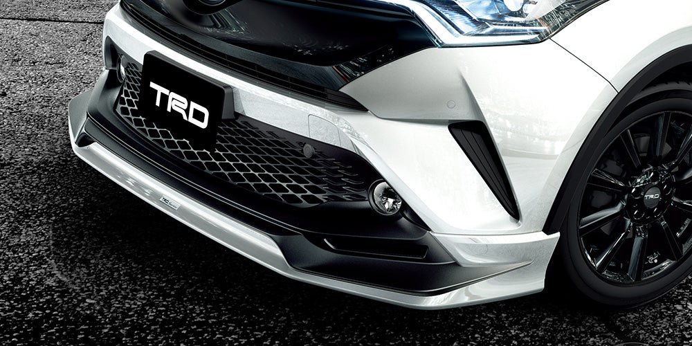TRD FRONT SPOILER (NO LED) WHITE PEARL CRYSTAL SHINE (070)  For TOYOTA C-HR 1# 5#  MS341-10003-A0