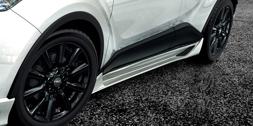 TRD SIDE SKIRTS METAL STREAM METALLIC (1K0)  For TOYOTA C-HR 1# 5#  MS344-10001-B0
