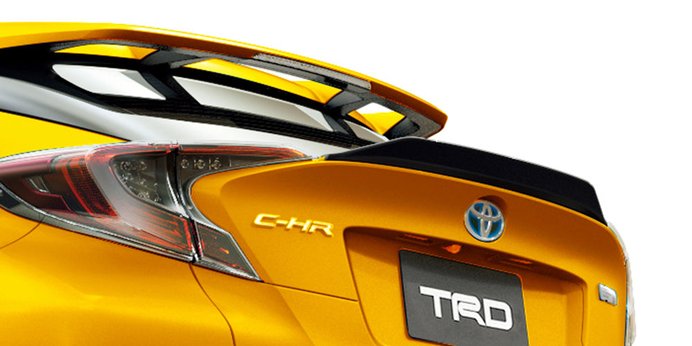 TRD REAR TRUNK SPOILER BLACK  For TOYOTA C-HR 1# 5#  MS342-10003