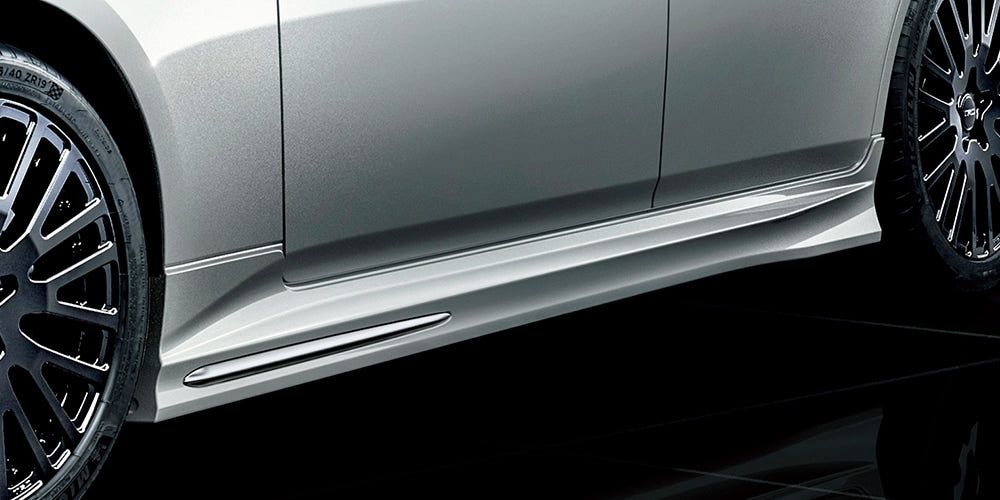 TRD SIDE SKIRTS WHITE PEARL (062)  For CROWN 22#  MS344-30009-A0