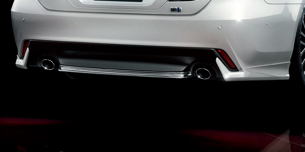 TRD REAR BUMPER SPOILER BLACK PEARL (219)  For CROWN 22#  MS343-30012-C1