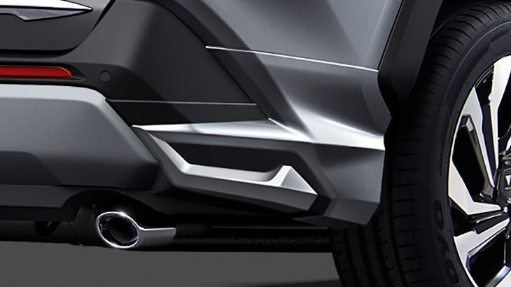 MODELLISTA REAR SPATS BLACK MICA FOR TOYOTA RAV4 MXAA52 54 AXAH52 54 D2641-60110-C0