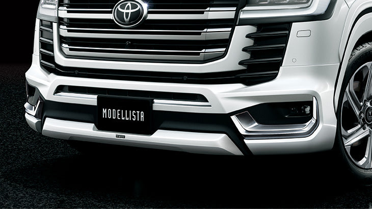 MODELLISTA FRONT SPOILER BLACK FOR TOYOTA LAND CRUISER 300 MSD41-60001-C0