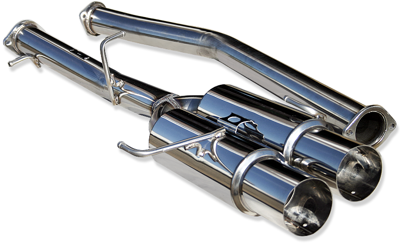 REINHARD A TYPE MUFFLER STAINLESS EXHAUST FOR NISSAN SKYLINE ER34 4DR TB RB25DET RNA2359