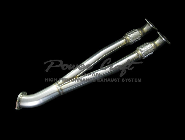POWER CRAFT STRAIGHT CENTER PIPE 70-80 FOR NISSAN GT-R R35 P-NI120104