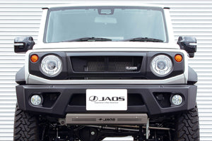 JAOS FRONT GRILLE PAINTED MATTE BLACK FOR SUZUKI JIMNY JB74 B061513MB