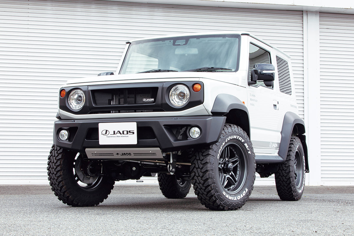 JAOS FRONT GRILLE PAINTED MATTE BLACK FOR SUZUKI JIMNY JB74 B061513MB