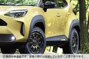 JAOS FENDER GARNISH TYPE-X UNPAINTED PRODUCT FOR TOYOTA YARIS CROSS B135180NP