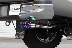 JAOS BATTLEZ MUFFLER ZS-2TC TITANIUM COLOR TAIL FOR TOYOTA HILUX SURF 125 B701098TC