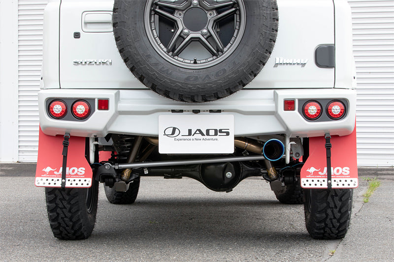 JAOS BATTLEZ MUFFLER ZSTC TITANIUM COLOR TAIL FOR REAR SPORTS COWL FOR SUZUKI JIMNY JB64 B702513ATC