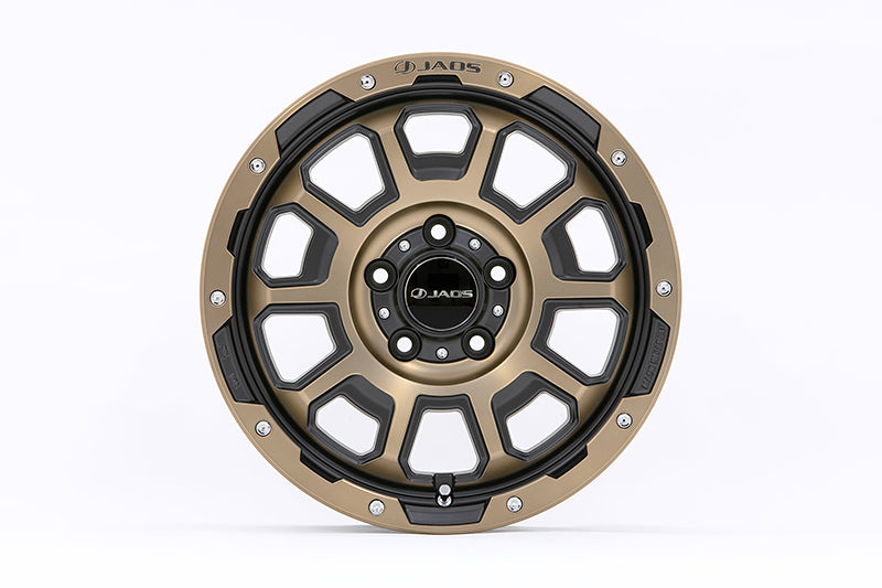 JAOS ADAMASBL5 16X7.0J 40 5H114.3 MATTE POLISH GOLD WHEEL FOR MITSUBISHI RVR 2010- B900670MPG