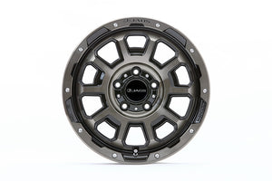 JAOS ADAMASBL5 16X7.0J 40 5H114.3 SMOKE POLISH BLACK WHEEL FOR MITSUBISHI DELICA D:5 B900670SPB