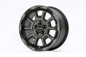 JAOS ADAMASBL5 17X7.5J 40 5H114.3 SMOKE POLISH BLACK WHEEL FOR TOYOTA RAV4 50 B900C776SPB