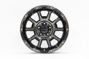 JAOS ADAMASBL5 17X7.5J 40 5H114.3 SMOKE POLISH BLACK WHEEL FOR MAZDA CX-5 KE B900C776SPB