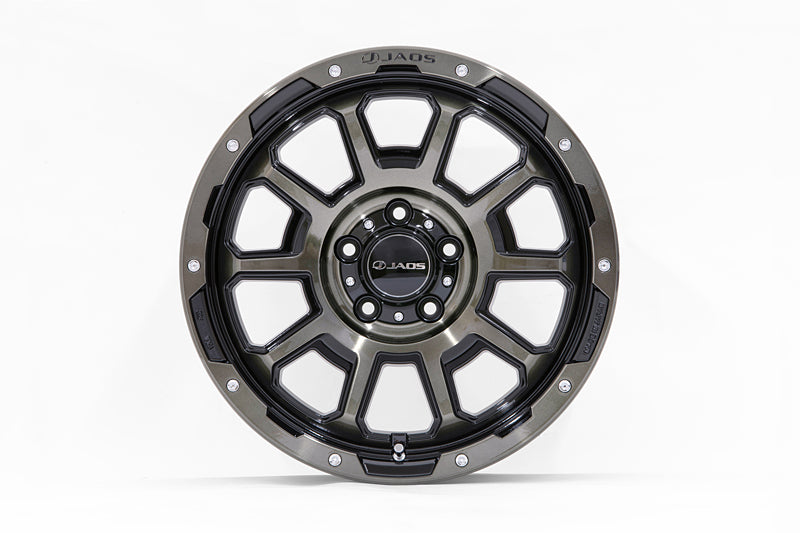 JAOS ADAMASBL5 17X7.5J 40 5H114.3 SMOKE POLISH BLACK WHEEL FOR NISSAN X-TRAIL 32 B900C776SPB